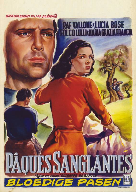 Repro 30x40cm - PAQUES SANGLANTES - Belge
