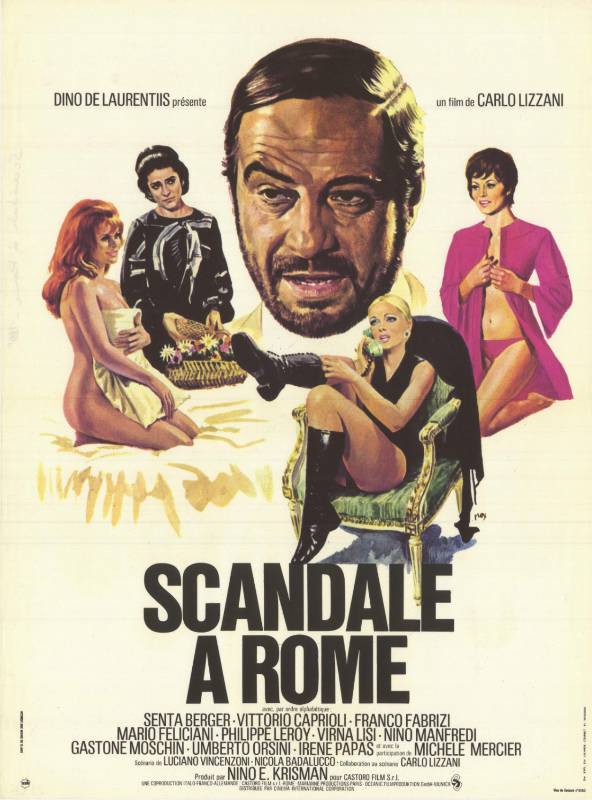 Repro 30x40cm - SCANDALE A ROME - Française