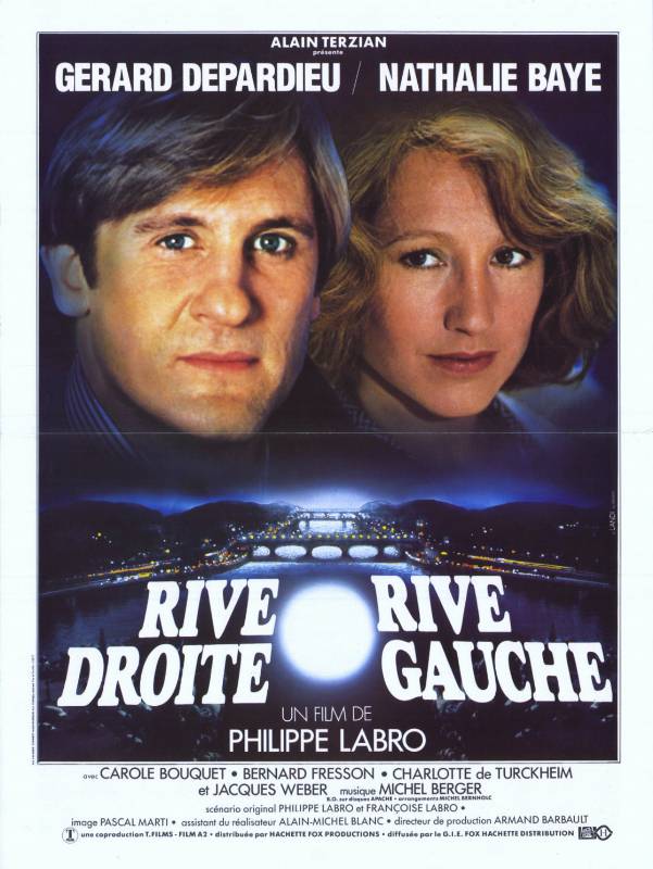 Affiche - RIVE DROITE, RIVE GAUCHE - 40x55cm