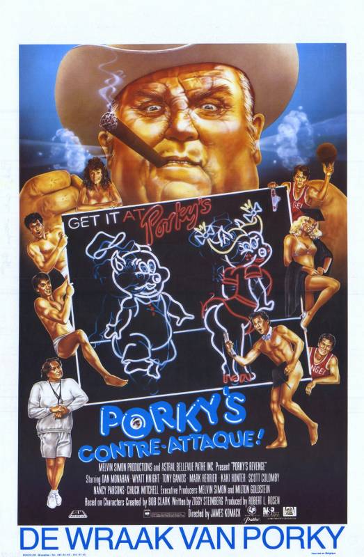 Affiche - PORKY CONTRE-ATTAQUE - 36x56cm