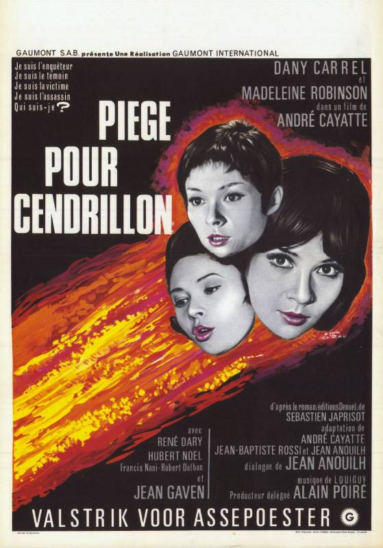 Repro 30x40cm - PIEGE POUR CENDRILLON - Belge