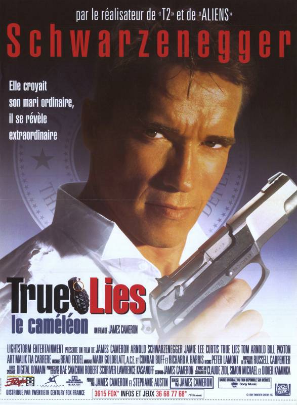 Affiche - TRUE LIES - 40x55cm
