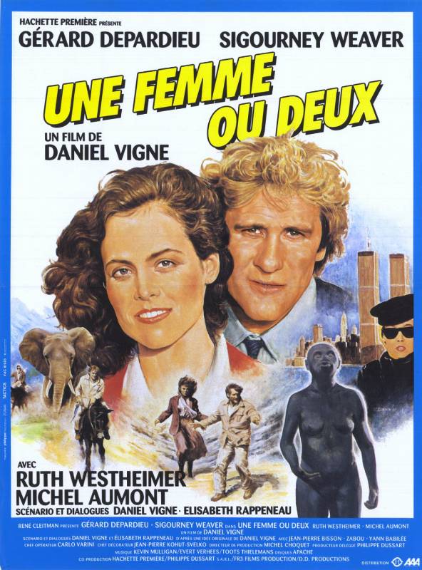 Affiche - UNE FEMME OU DEUX - 40x55cm B