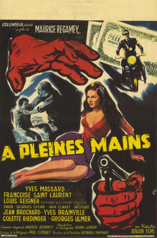 Repro 30x40cm - A PLEINES MAINS - Belge