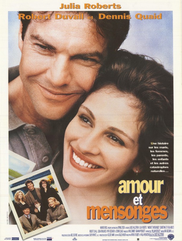 Affiche - AMOUR ET MENSONGES - 40x55cm
