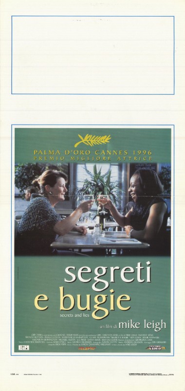 Affiche - SECRETS ET MENSONGES - 33x71cm