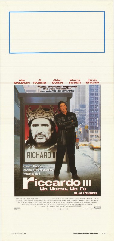 Affiche - LOOKING FOR RICHARD - 33x71cm