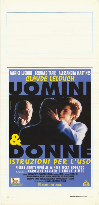 Affiche - HOMMES, FEMMES : MODE D'EMPLOI - 33x71cm