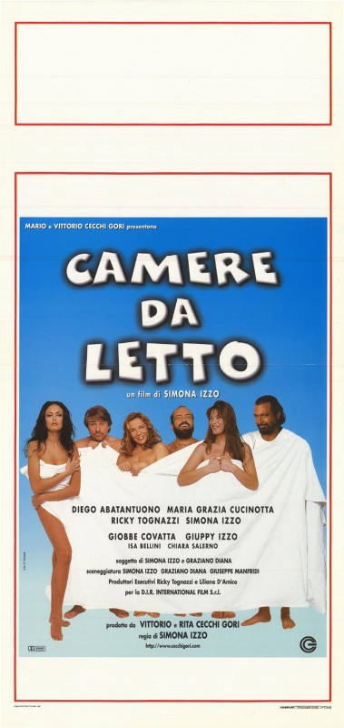 Affiche - CAMERE DA LETTO - 33x71cm