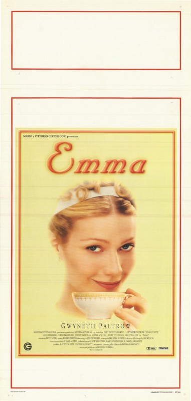 Affiche - EMMA, L'ENTREMETTEUSE - 33x71cm
