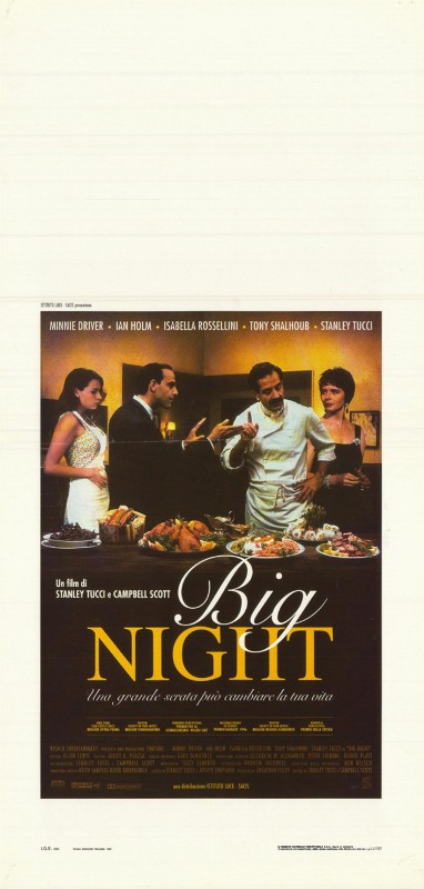 Affiche - BIG NIGHT - 33x71cm