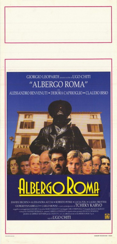 Affiche - ALBERGO ROMA - 33x71cm