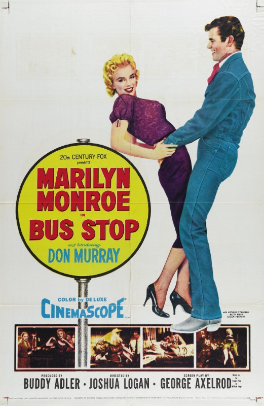 Repro 30x40cm - ARRET D'AUTOBUS - U.S.