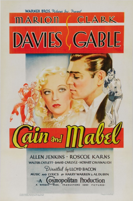 Repro 30x40cm - CAIN ET MABEL - U.S.