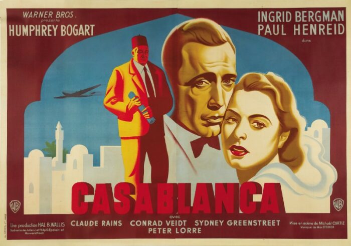 Repro 30x40cm - CASABLANCA - Française B