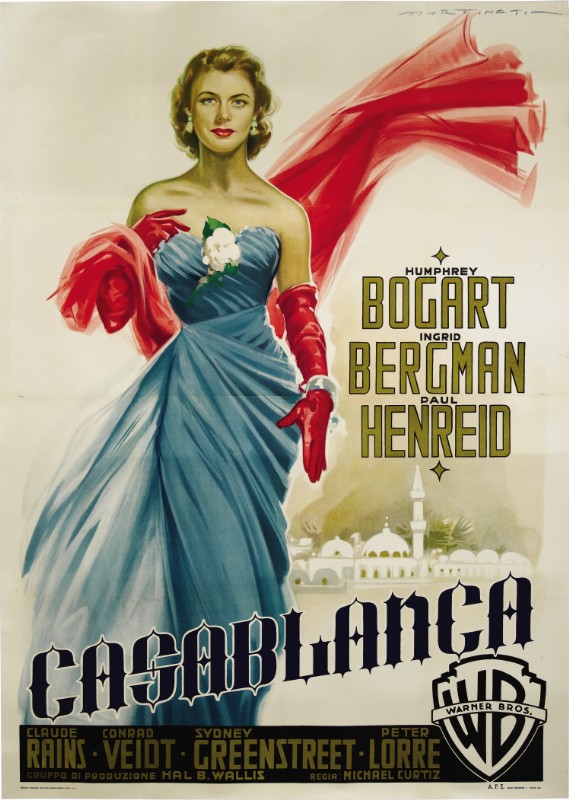 Repro 30x40cm - CASABLANCA - Italienne B
