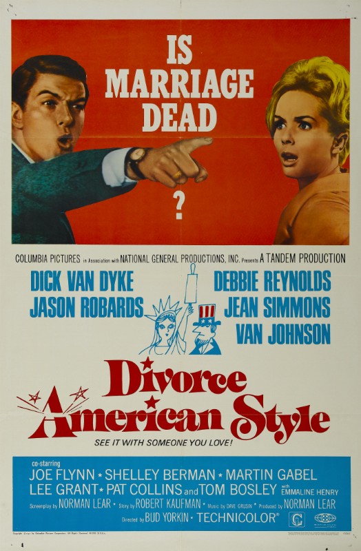 Affiche - DIVORCE AMERICAN STYLE - 70x105cm