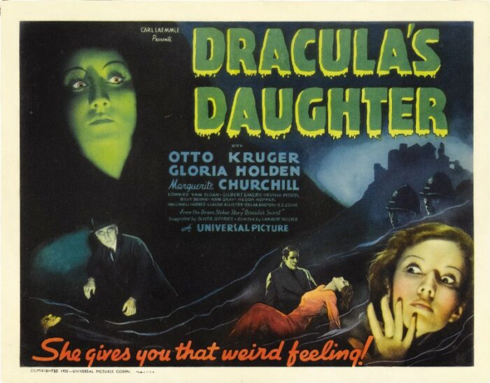 Repro 30x40cm - FILLE DE DRACULA (la) - U.S. B