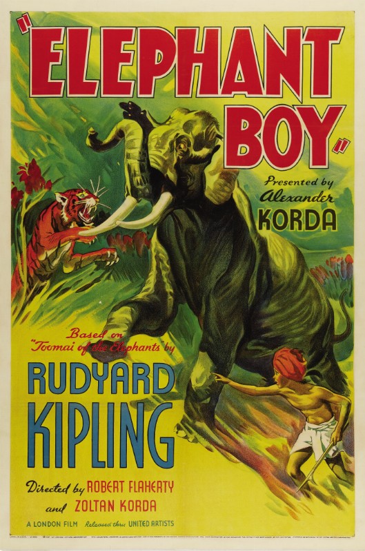 Repro 30x40cm - ELEPHANT BOY - U.S.