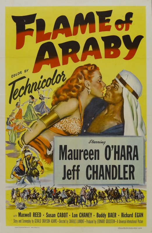 Repro 30x40cm - FLAME OF ARABY - U.S.