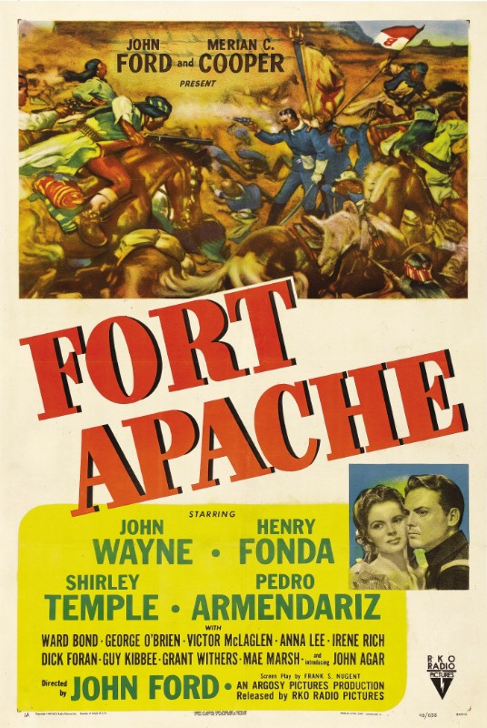 Repro 30x40cm - MASSACRE DE FORT APACHE (le) - U.S.