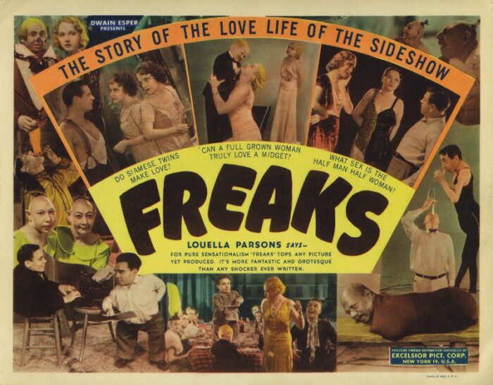 Repro 30x40cm - FREAKS - U.S. B