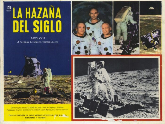 Affiche - FOOTPRINTS ON THE MOON : APOLLO 11 - 30x40cm