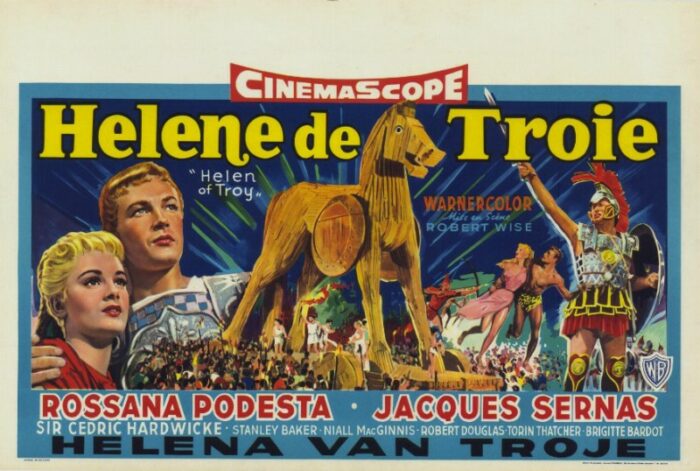 Repro 30x40cm - HELENE DE TROIE - Belge