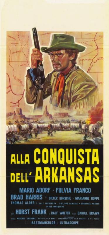 Affiche - CHERCHEURS D'OR DE L'ARKANSAS (les) - 33x71cm
