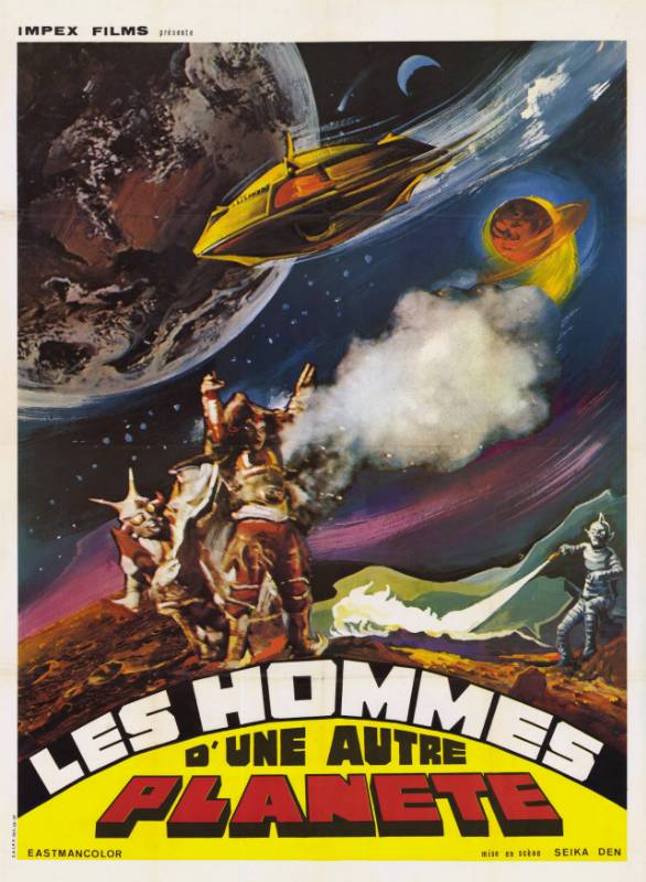 Affiche - HOMMES D'UNE AUTRE PLANETE (les) - 120x160cm