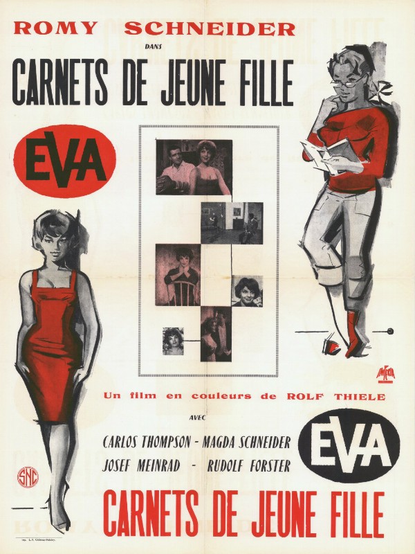 Affiche - CARNETS DE JEUNE FILLE - 60x80cm