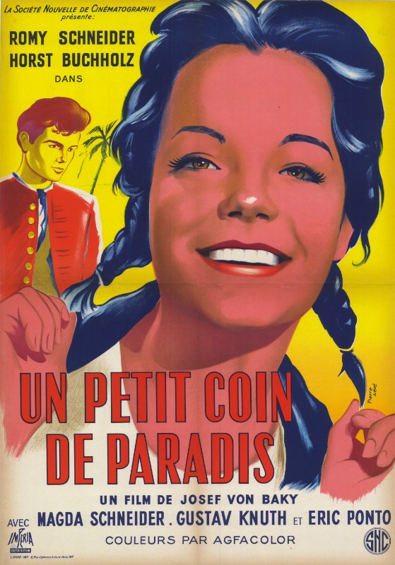 Repro 30x40cm - UN PETIT COIN DE PARADIS - Française