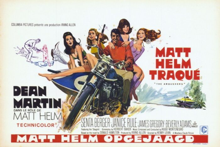 Repro 30x40cm - MATT HELM TRAQUE - Belge