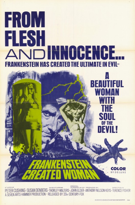 Affiche - FRANKENSTEIN CREA LA FEMME - 70x105cm