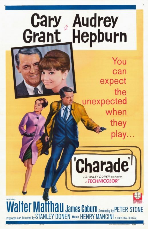 Repro 30x40cm - CHARADE - U.S.