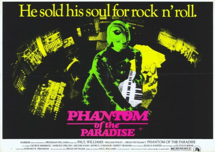 Repro 30x40cm - PHANTOM OF THE PARADISE - Anglaise