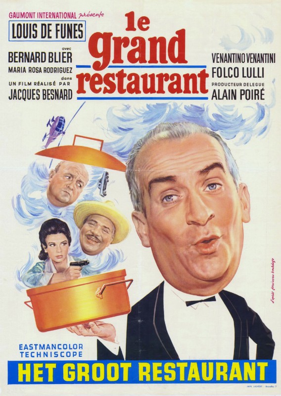 Repro 30x40cm - GRAND RESTAURANT (le) - Belge