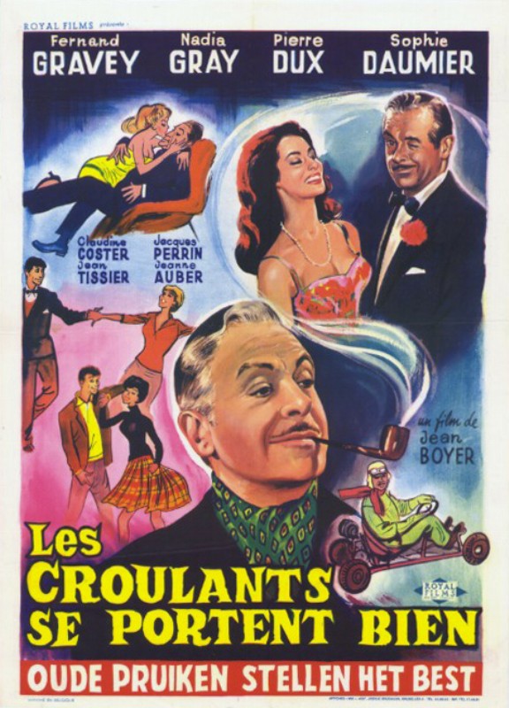 Repro 30x40cm - CROULANTS SE PORTENT BIEN (les) - Belge