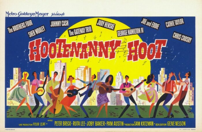 Repro 30x40cm - HOOTENANNY HOOT - Belge
