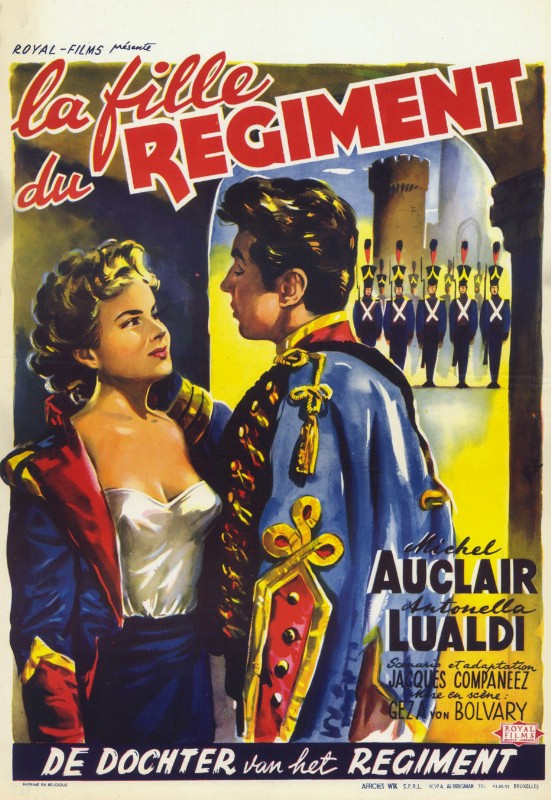 Affiche - FILLE DU REGIMENT (la) - 36x56cm