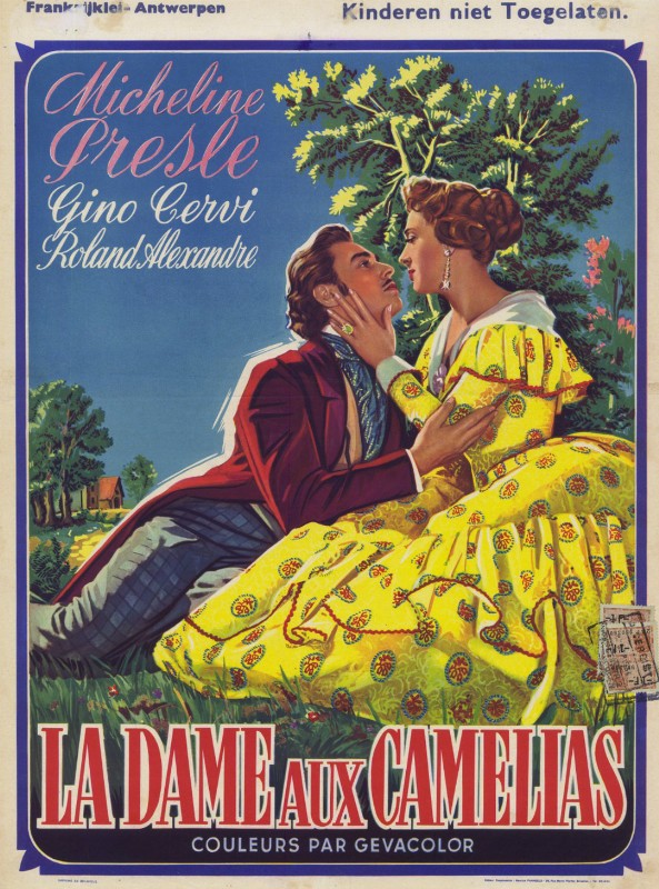 Affiche - DAME AUX CAMELIAS (la) - 36x56cm