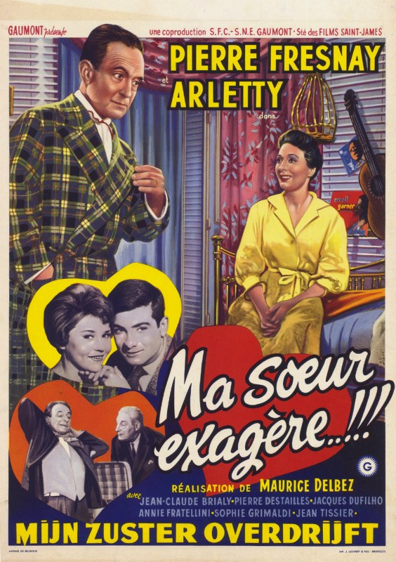 Affiche - MA SOEUR EXAGERE ! - 36x56cm