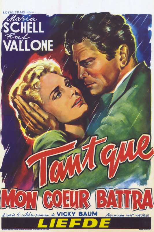 Affiche - TANT QUE MON COEUR BATTRA - 36x56cm