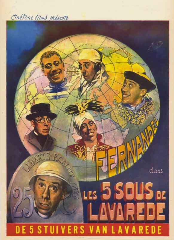 Affiche - CINQ SOUS DE LAVAREDE (les) - Ressortie 36x56cm