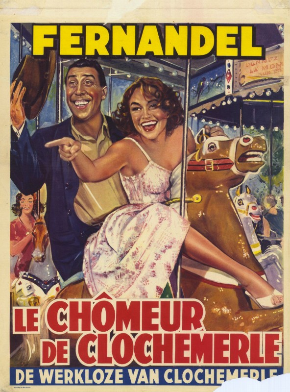 Affiche - CHOMEUR DE CLOCHEMERLE (le) - 36x56cm