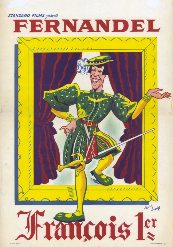 Affiche - FRANCOIS Ier - Ressortie 36x56cm
