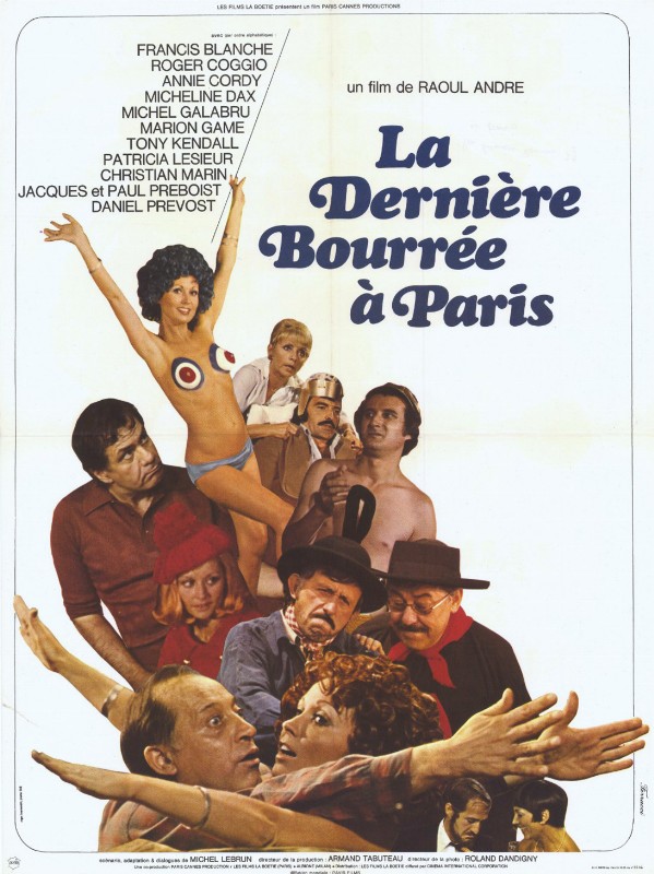 Affiche - DERNIERE BOURREE A PARIS (la) - 60x80cm