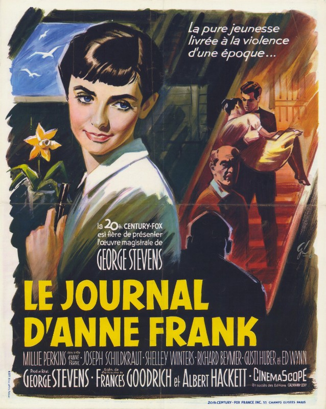 Affiche - JOURNAL D'ANNE FRANK (le) - 45x55cm
