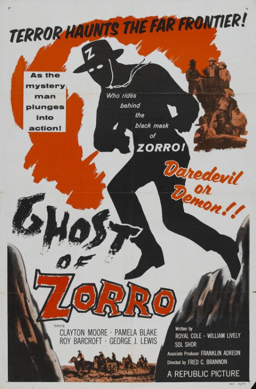 Repro 30x40cm - FANTOME DE ZORRO (le) - U.S.