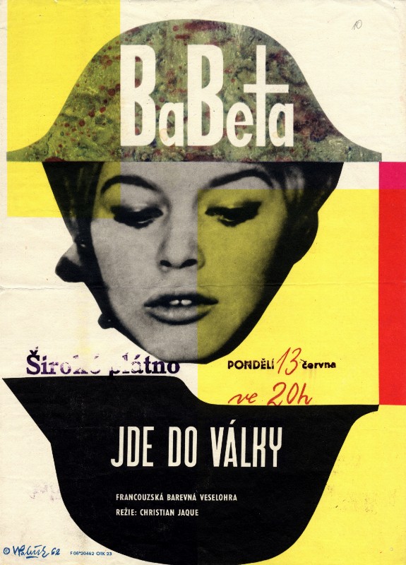 Affiche - BABETTE S'EN VA T'EN GUERRE - 30x40cm